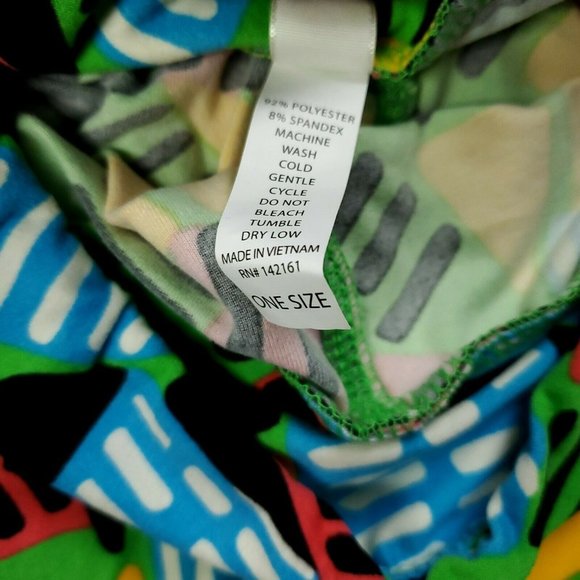 NWOT LulaRoe One Size Leggings  Womens Size 0-12  OS Stretch Pants Multicolor - Picture 5 of 6